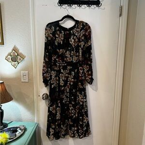 Floral Long Sleeve Dress